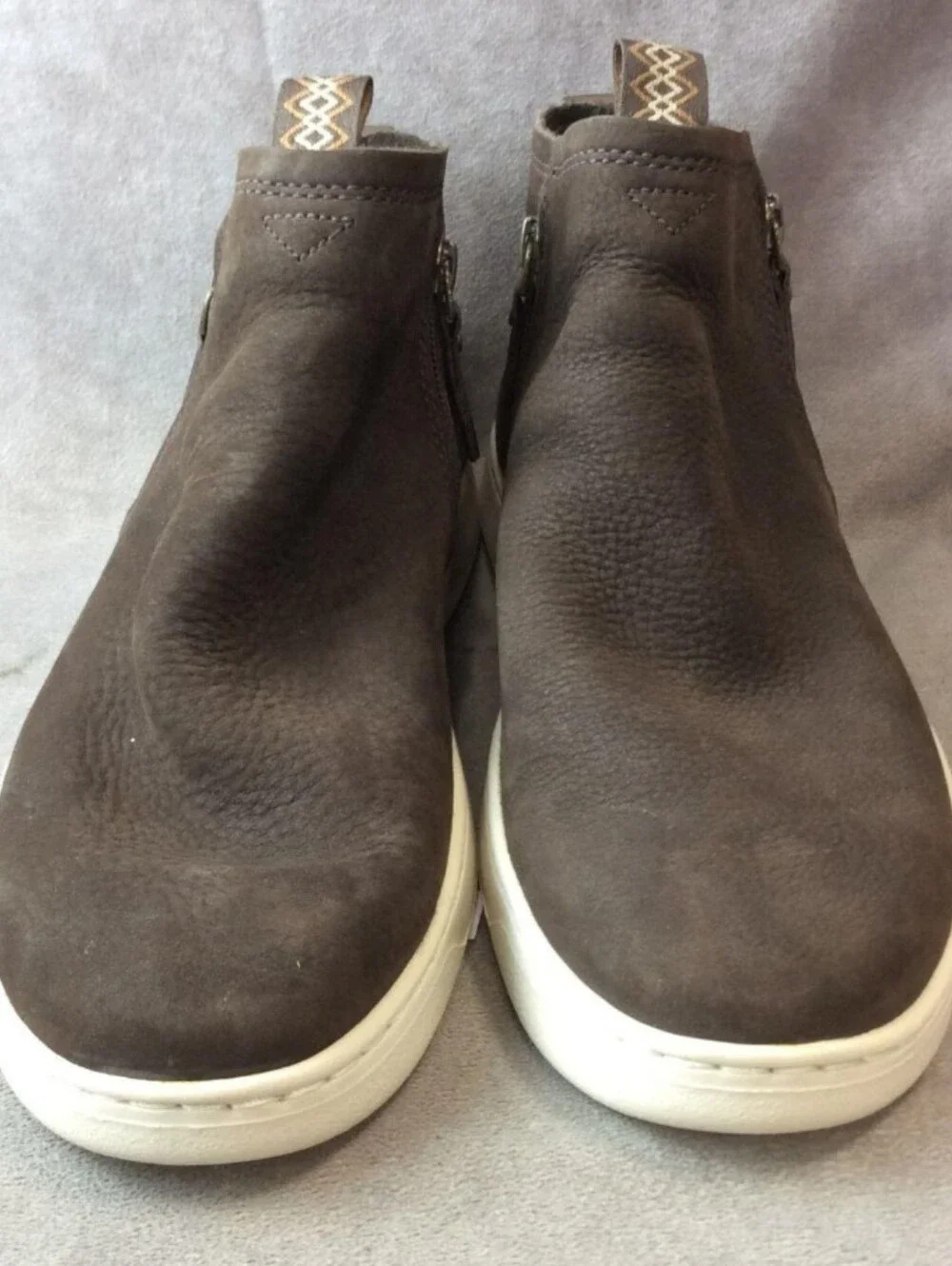 UGG Men's Pismo Chukka Zip Dark Brown Boots Size 8 NWOT MSRP $130